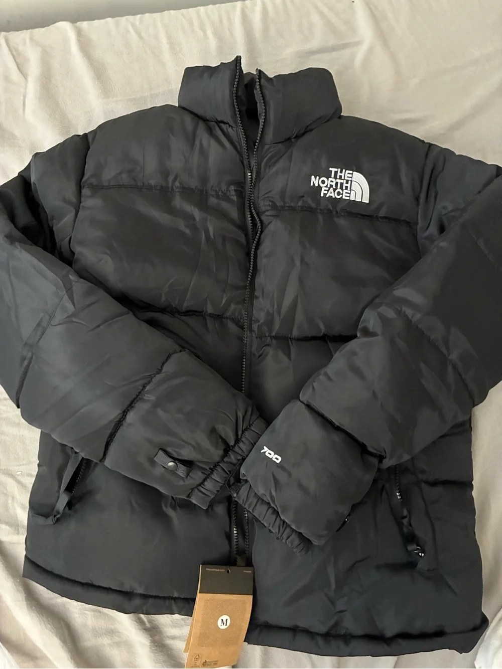 The North Face Men's Black 700 Fill Down Puffer Jacket